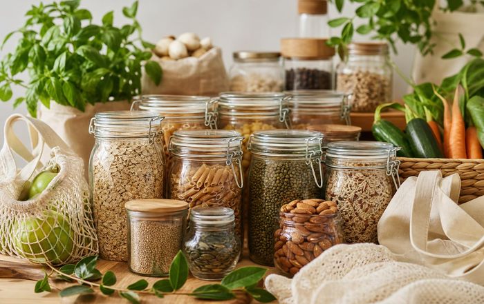 Article Image for Organic Pantry Staples for Sustainable Home Cooking